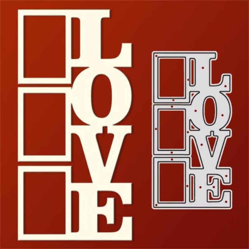 Words Cutting Dies  for Girls Kids Paper Card Making DIY Craft Album Scrapboking