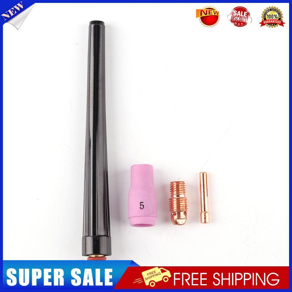 4pcs WP-17/18/26 TIG Welding Torch Consumables Argon Arc Weld Gun Accessory