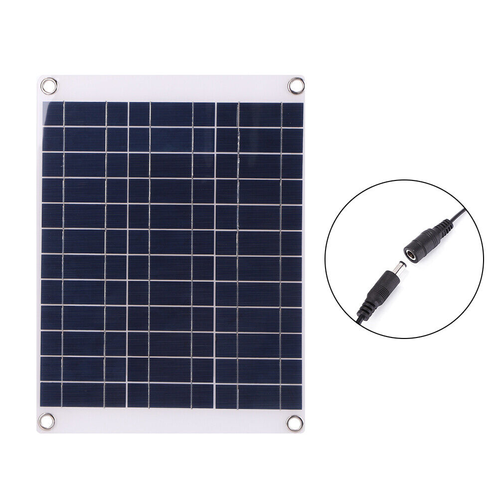 15W Solar Panel Cell 1000mA Mobile Phone 12V Automobile Car Battery Charger