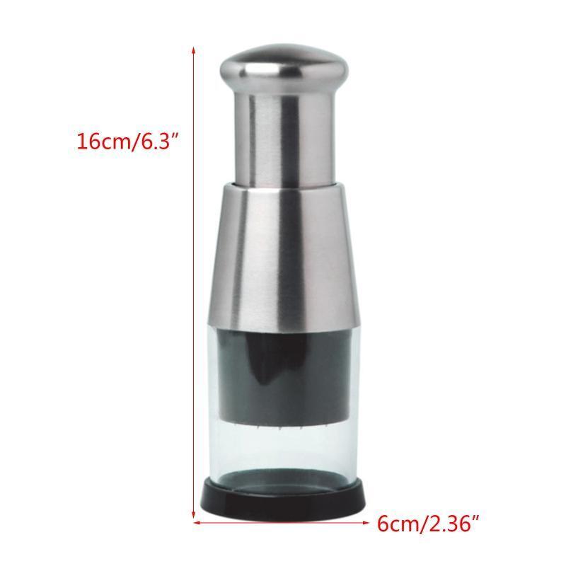 Onion Chopper Hand Chopper for Vegetables Reduce Prep Time Manual Slicer Dicer