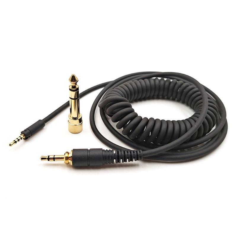 Coiled Audio Cable Cord 6.35mm Adapter for Momentum,Momentum 2.0 HD4.30 HD400S