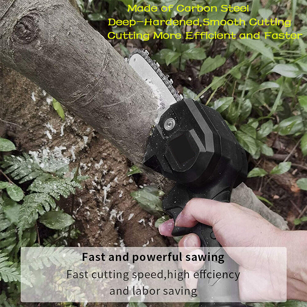Bar Wood Cutter Cordless Chainsaw Saw Hand Held Pruning Shears Chain Saw Chains