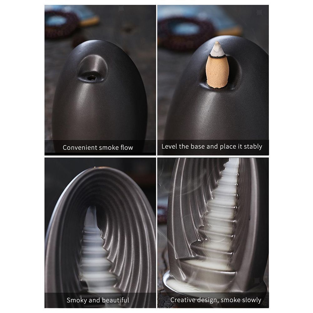 Incense Burner Incense Holder Aromatherapy Furnace Backflow Incense Burner