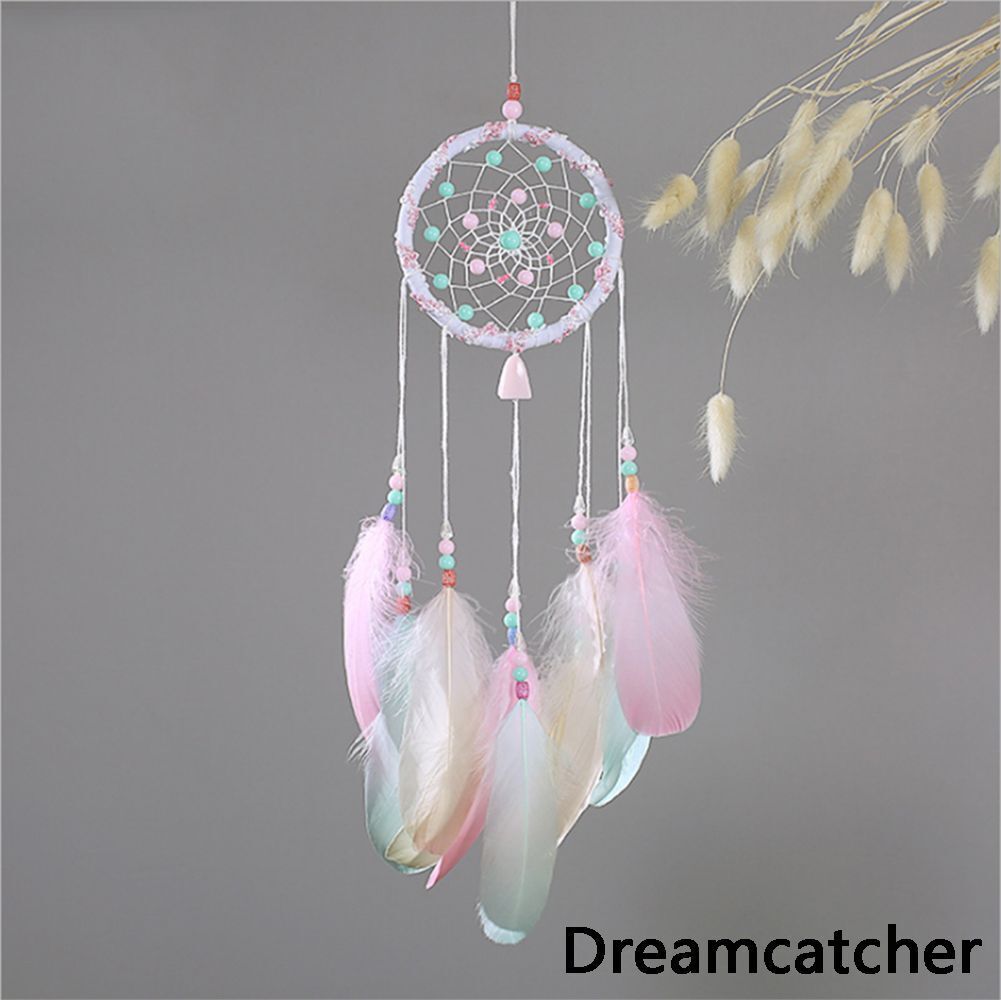 Home Decoration Ornaments Wind Chimes Feather Dream Catcher Car Interior