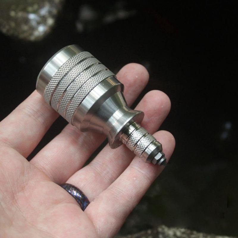 68mm Titanium Alloy Screwdriver 1/4-inch Strong Magnetic Screwdriver Hand Repair