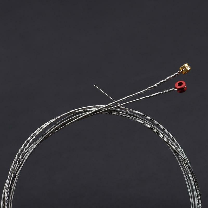6pcs/set Electric Guitar Strings Set Stainless Steel String Bright Tone Light