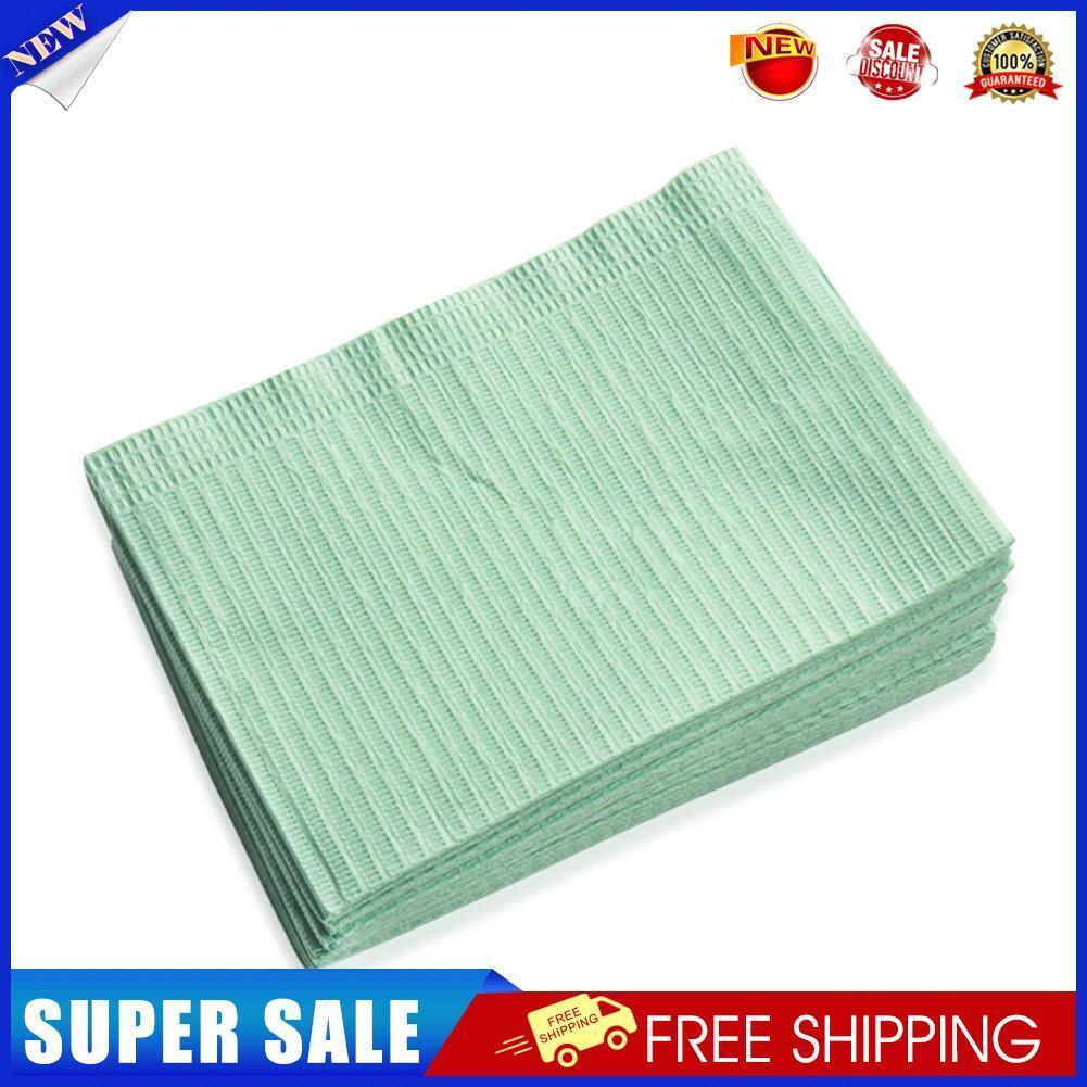 125pcs Disposable Tattoo Table Cloth Anti-Oil Sanitary Bed Sheet (Green)