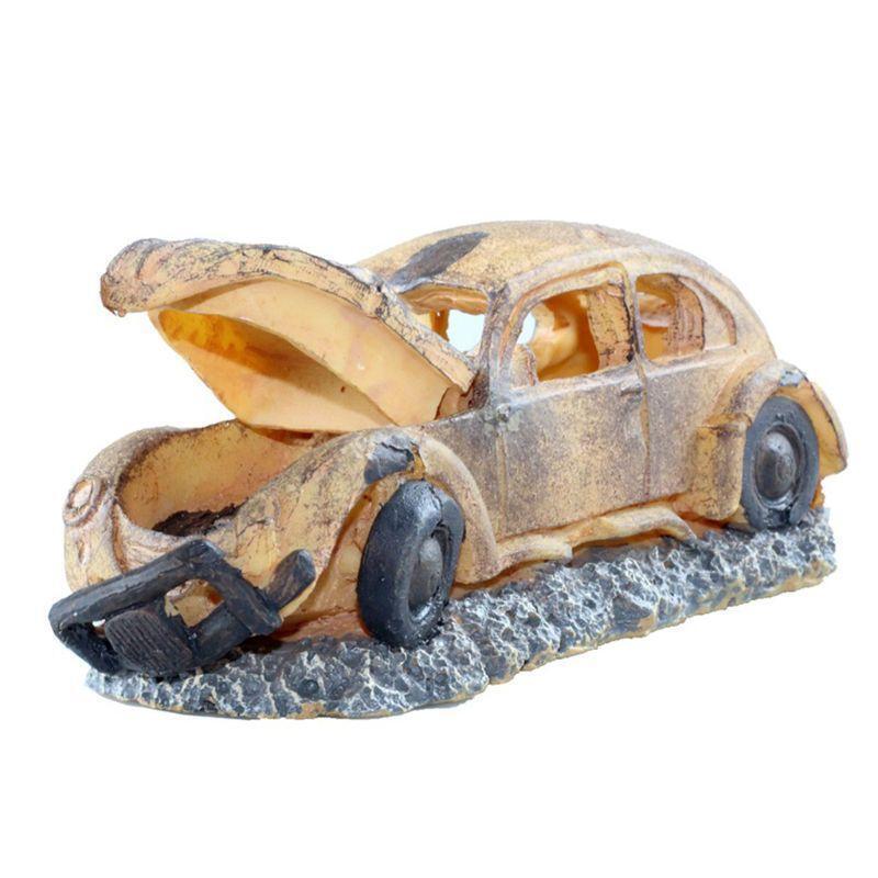 Aquarium Oxygen Pneumatic Car Decoration Underwater Landscape Fish Tank Ornament