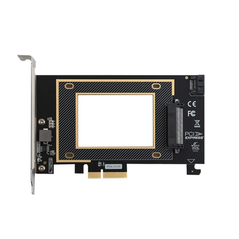PCIE X16 to U.2 SFF8639 2.5-inch NVMe SSD Adapter Riser Card Pci-e HDD Converter