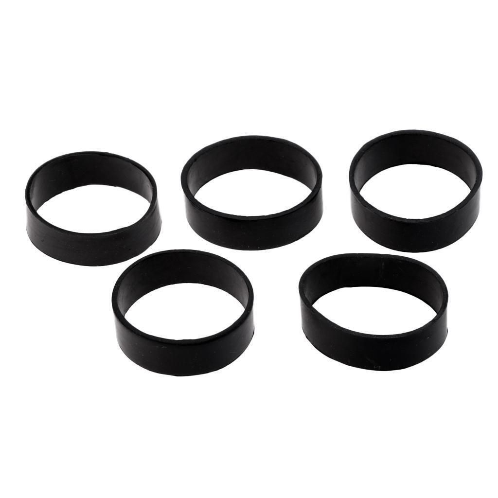 Pack of 5 Rubber Fixed Holding Rings Bundle Fixing Sleeve for 5cm/2inch Width