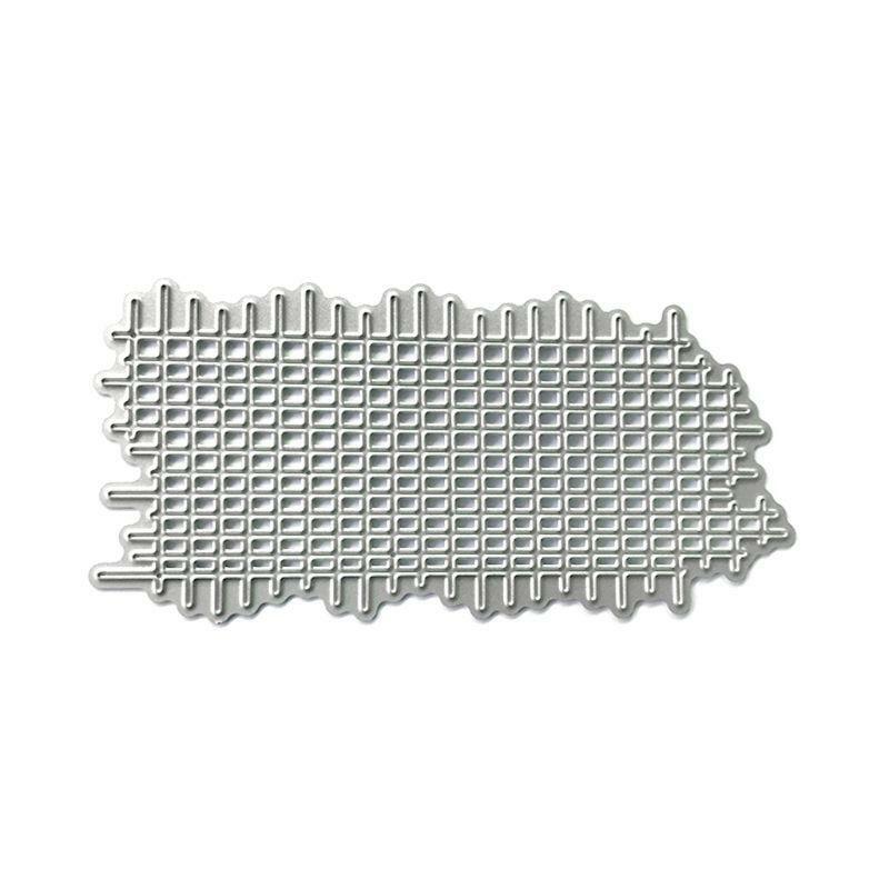 Grid Metal Cutting Dies Stencil DIY Scrapbooking photo Album Card Embossing