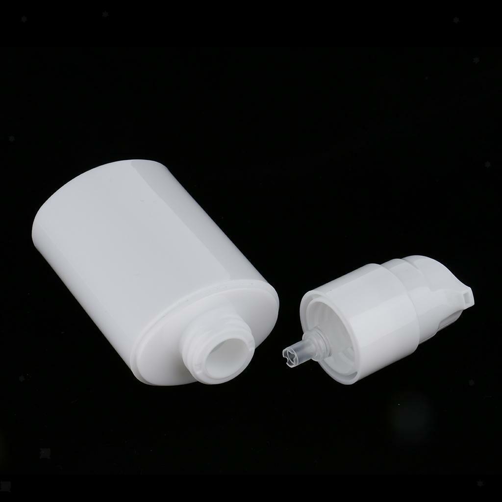 3 Pieces Empty Reusable Airless Lotion Pump Lotion Bottle