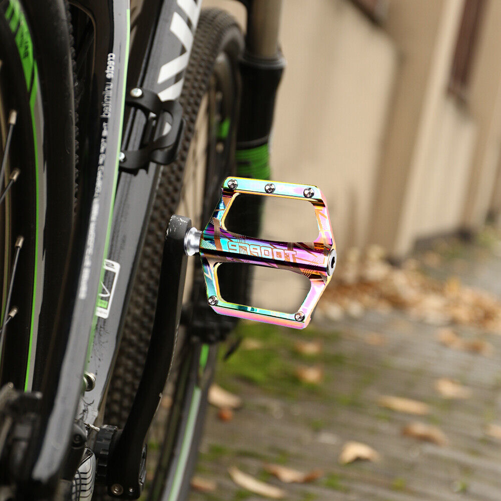 TOOPRE Bicycle Anti Slip Pedal MTB Bike Platform Flat Pedal (Multicolor)