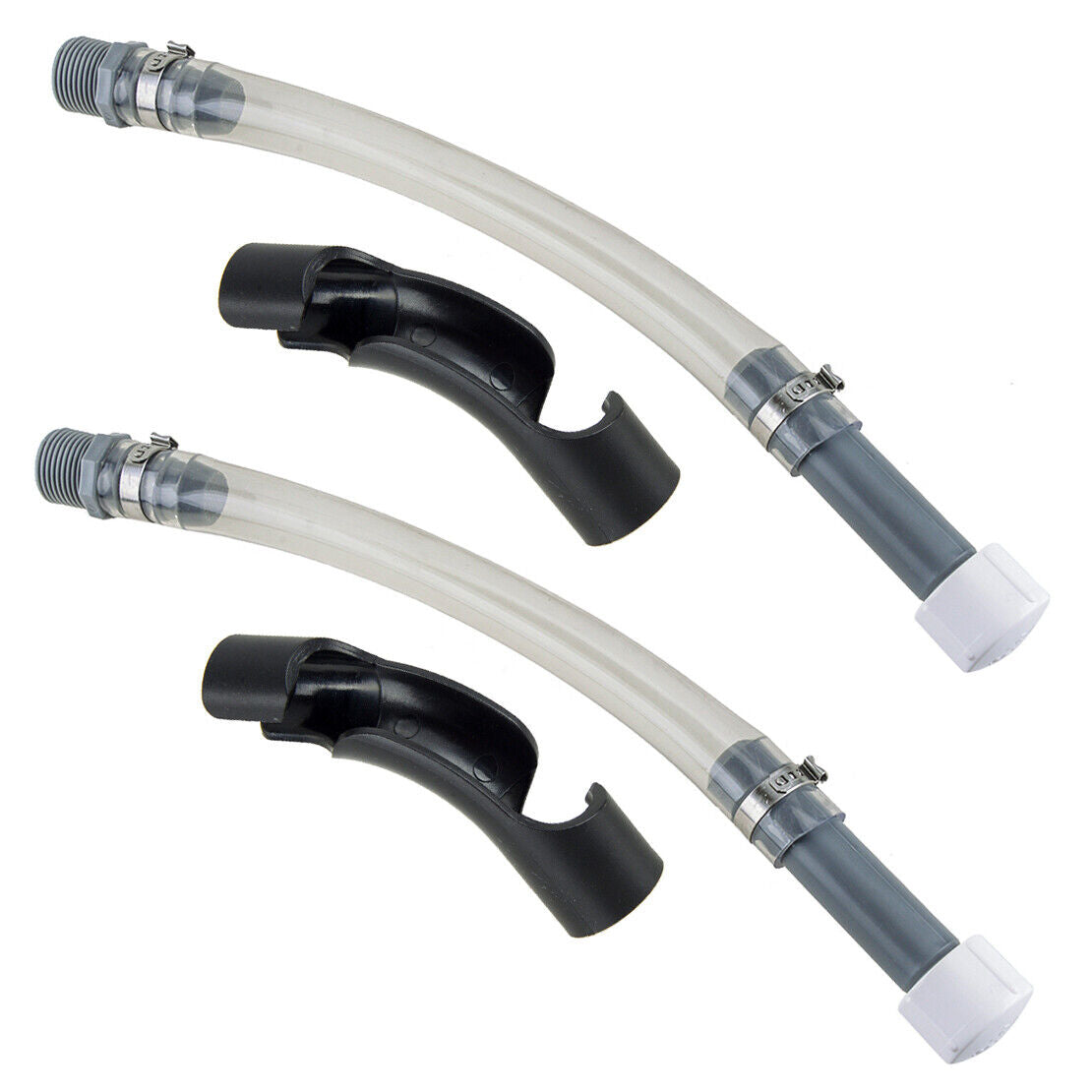 2Set(4x) Filler Hose Bender For Racing 5 Gallon Fuel Jug Tank Gas Can Part