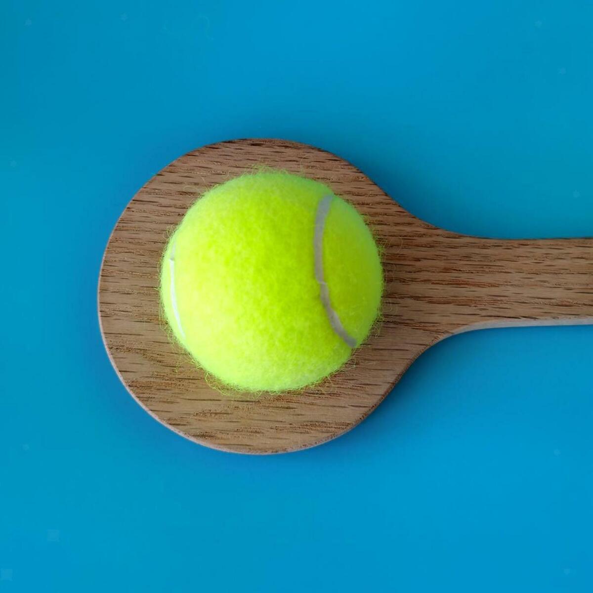 aternee 60x11.7cm Tennis Sweet Pointer Spoon Tennis Mid Sweet Point Hitting