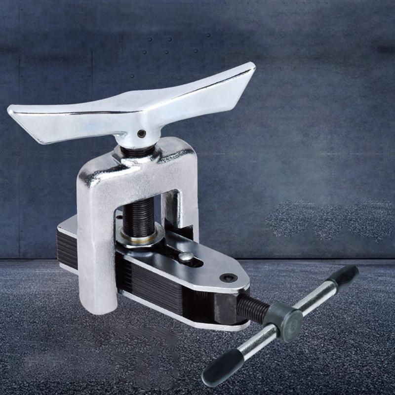 Manual Tube Expander Flaring Tool Kit with Holder Air Conditioner Pipe Reamer