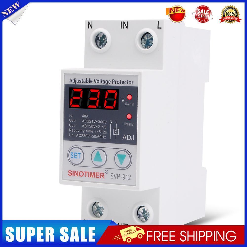 SVP-912 Overvoltage Undervoltage Protective Device Protector Relay (63A)