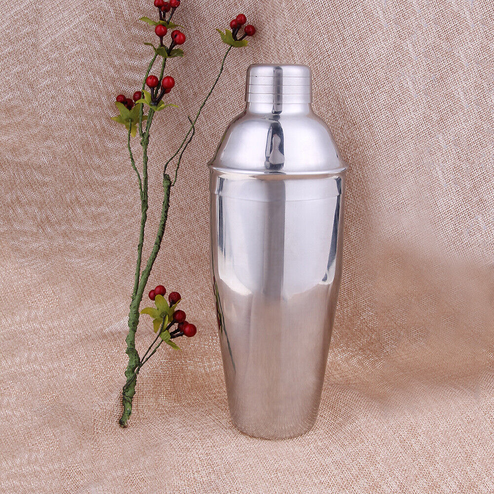 550ml Stainless Steel Cocktail Drink Shaker Mixer Party Bar Drink Mixer