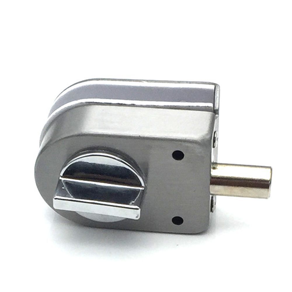 Keyless Home Security Single Bolt Knob Sliding Glass Door Lock Gate Floor Latch