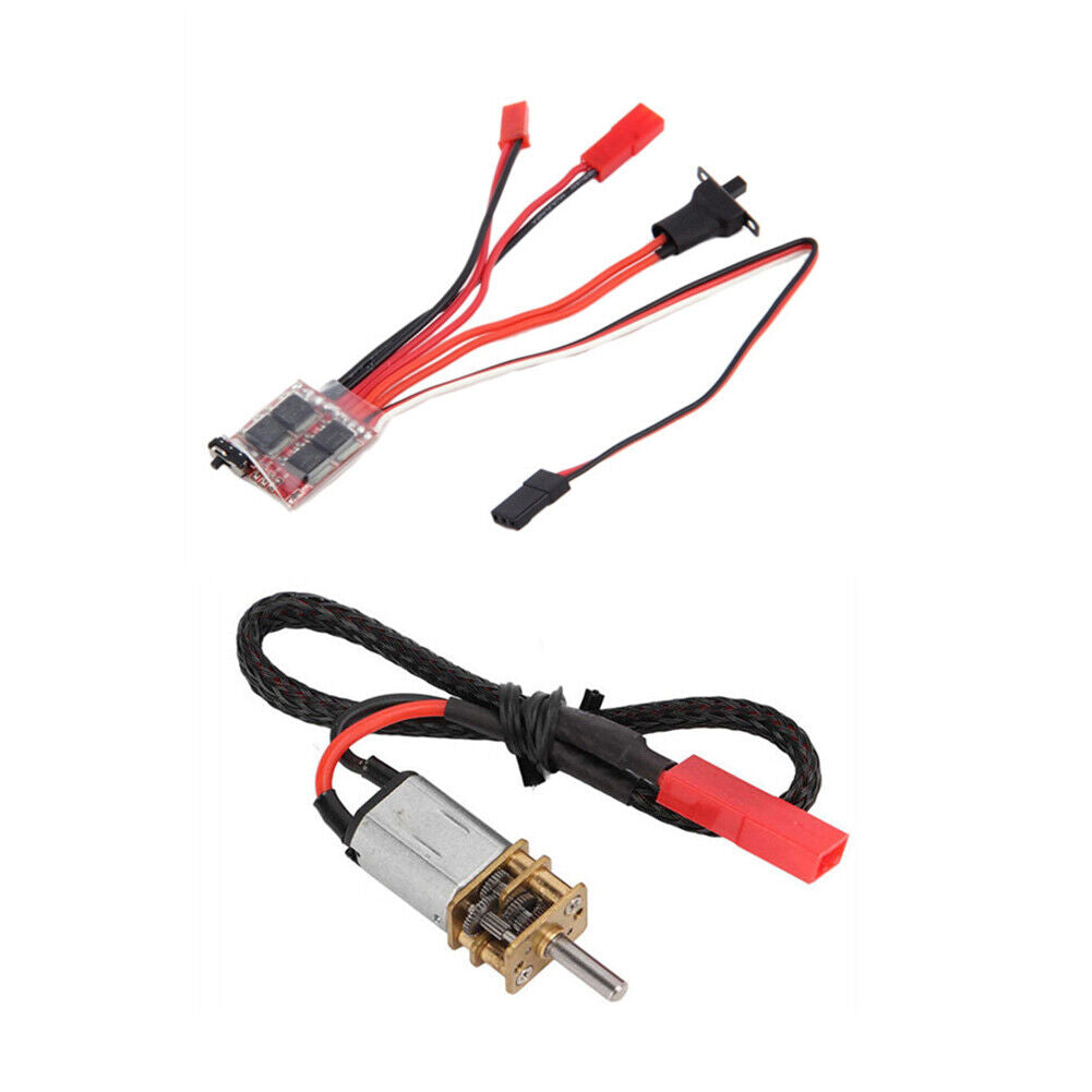 N20 Brushed Motor+30A Brushed ESC for Orlandoo Hunter 1/32 RC Car (200rpm)