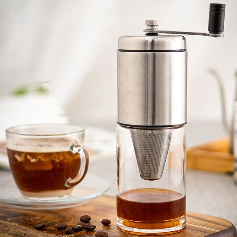 Stainless Steel Manual Coffee Grinders for Drip Coffee Espresso French Press