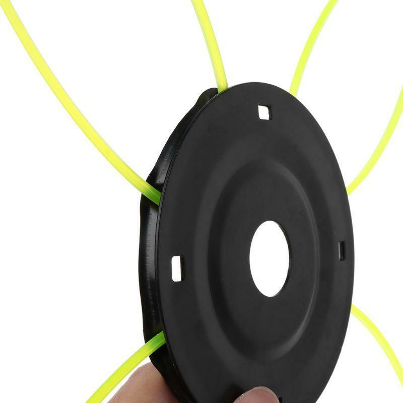 1 Set Universal Grass Trimmer Head with 4 Cables Brush Cutter Accessory Home