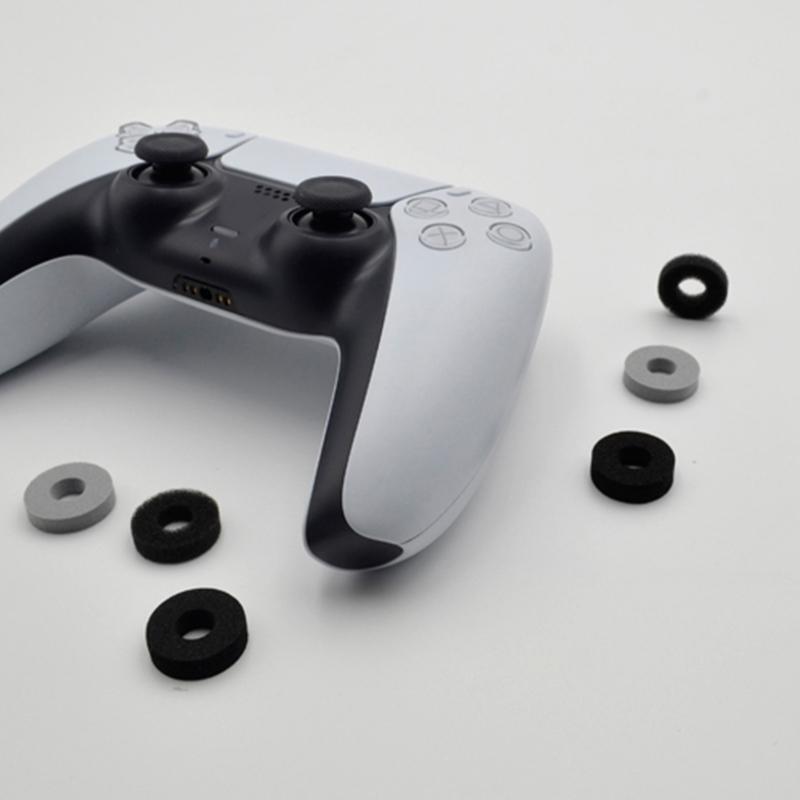 8Pcs Sponge Auxiliary Ring Positioning Sleeve Shock Absorbers Analog Joy Stick