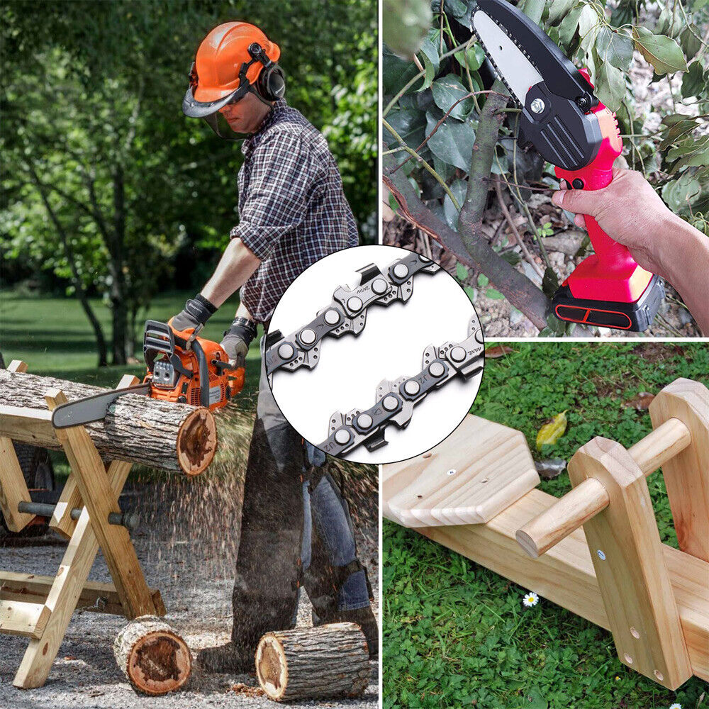 Bar Wood Cutter Cordless Chainsaw Saw Hand Held Pruning Shears Chain Saw Chains