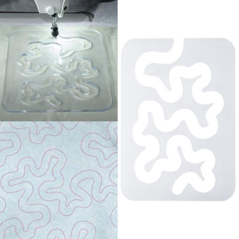 1 Pc Multifunctional Acrylic Quilting Templates Patchworks Sewing Accessories