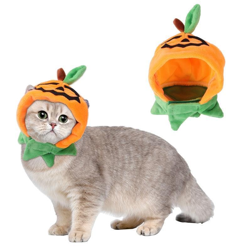 Winter Hat Pet Holiday Pumpkin Dress Up Cap Funny Party Costume Accessories