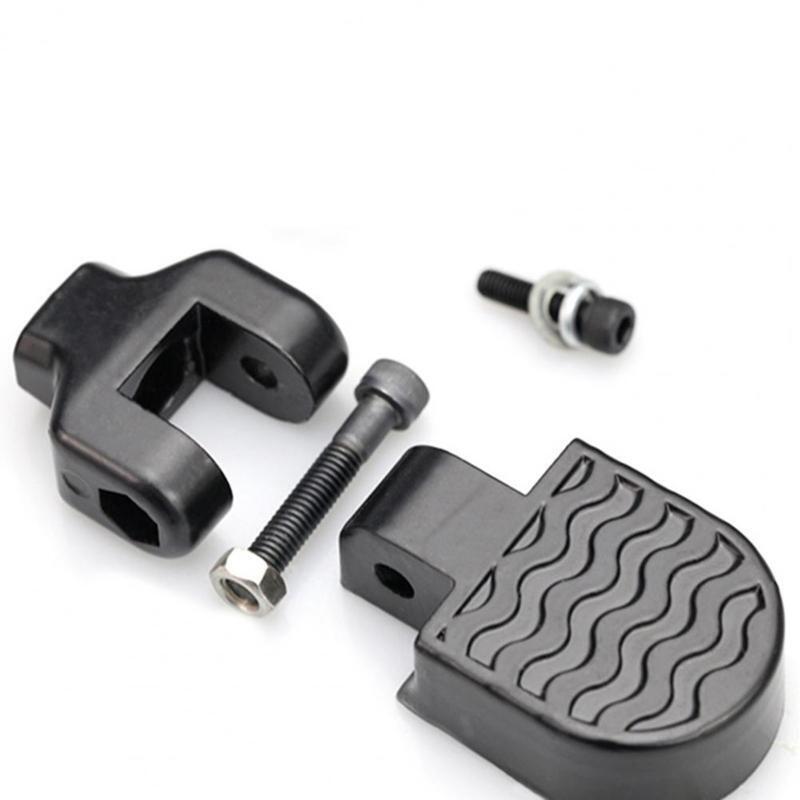 Bicycle Rear Pedals,Footrest Folding Rear Seat Footrest Pedals for Road MTB Bike