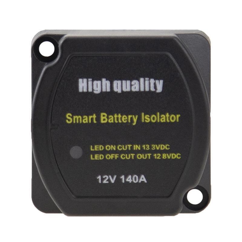 Heavy Duty Dual Auxiliary Battery Isolator Relay 2V 140Amp for Marine Boat RV