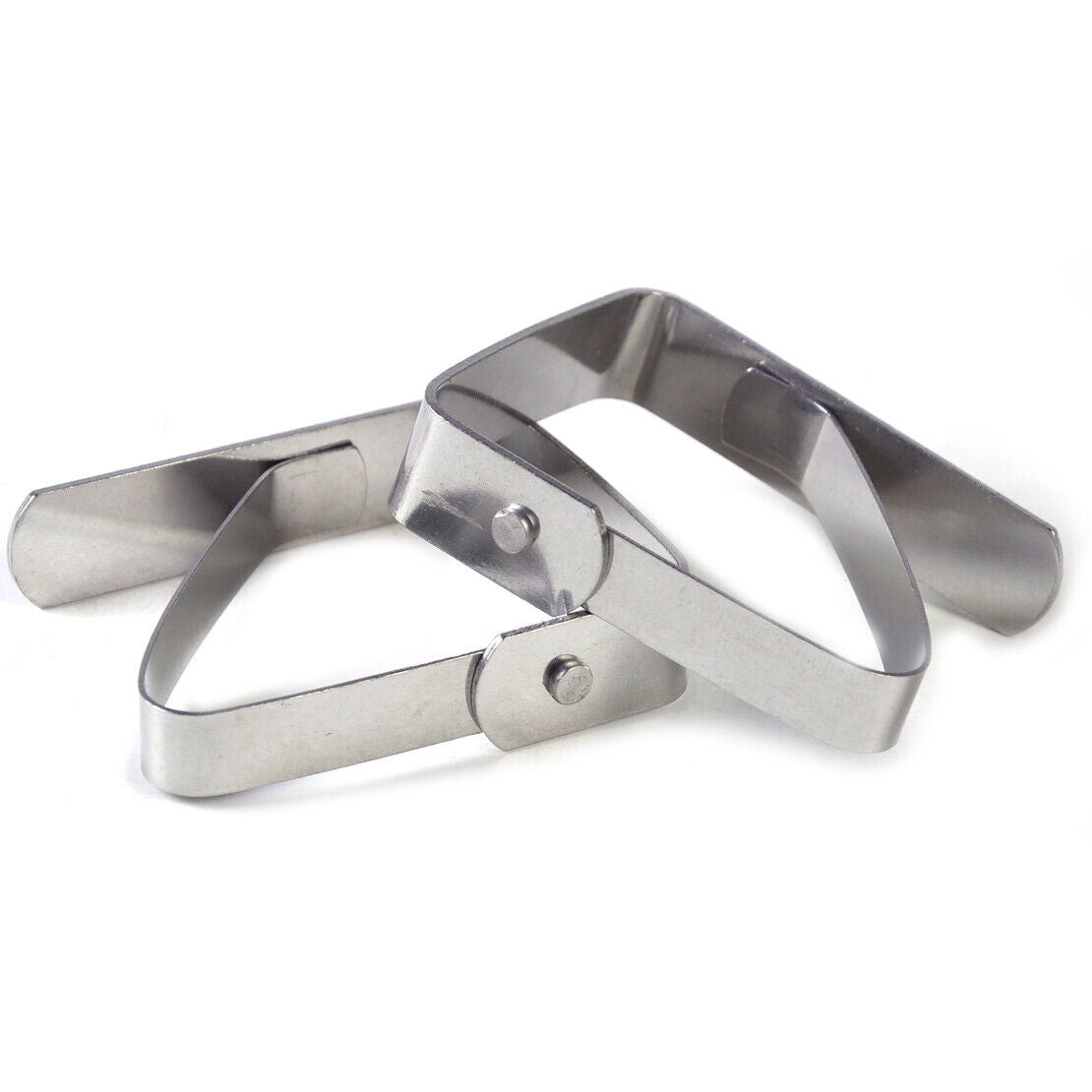 12x Stainless Tablecloth Clamp Table Cloth Cover Clip Holder Camping Party Li