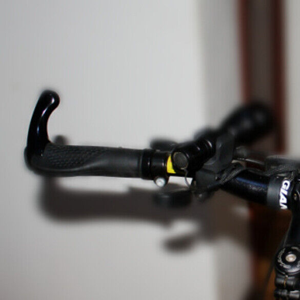 Bike Bicycles Cycling Ergonomic Lock-On Handlebar Grips Bar Ends Black
