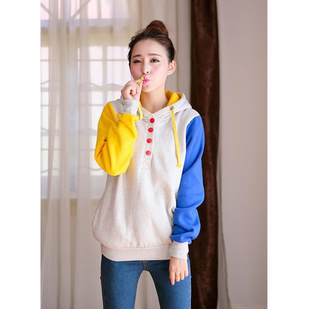 Women Autumn Winter Hoodie Sweatshirt Sweater Casual Hooded Coat XL
