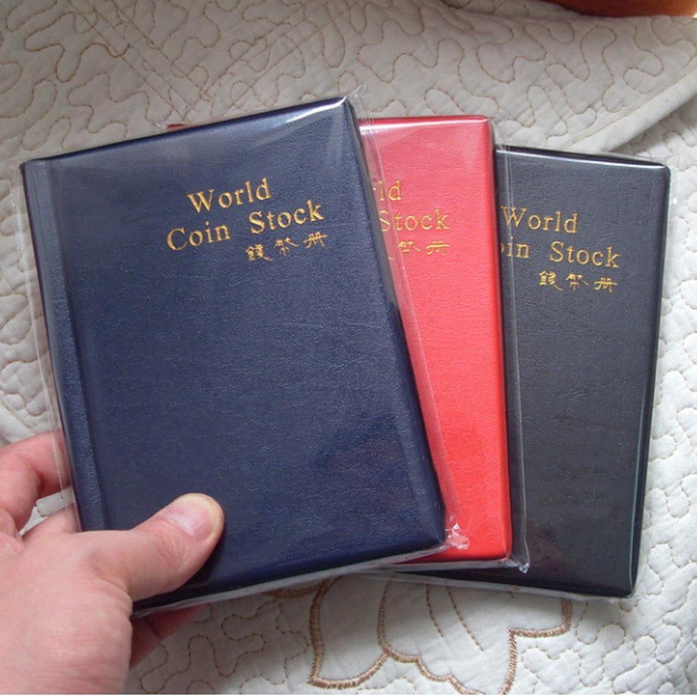 120 Coin Cases Holder Collection Penny Album Book Pockets Storage Fashion