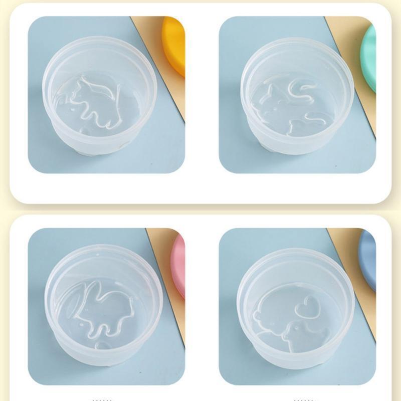 5 Pieces Baby Food Storage Container DIY Cute DIY Mould Gadgets Tool Easy to Use
