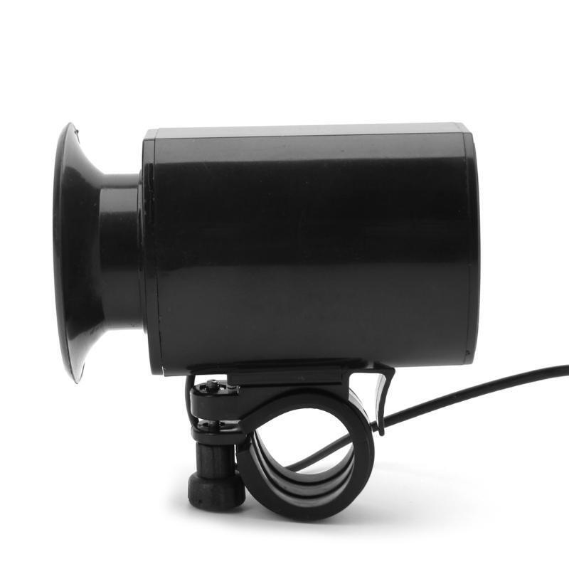Bike Klaxon Bicycle Waterproof Sound Electric Horn  Bell Speaker Alarm Siren