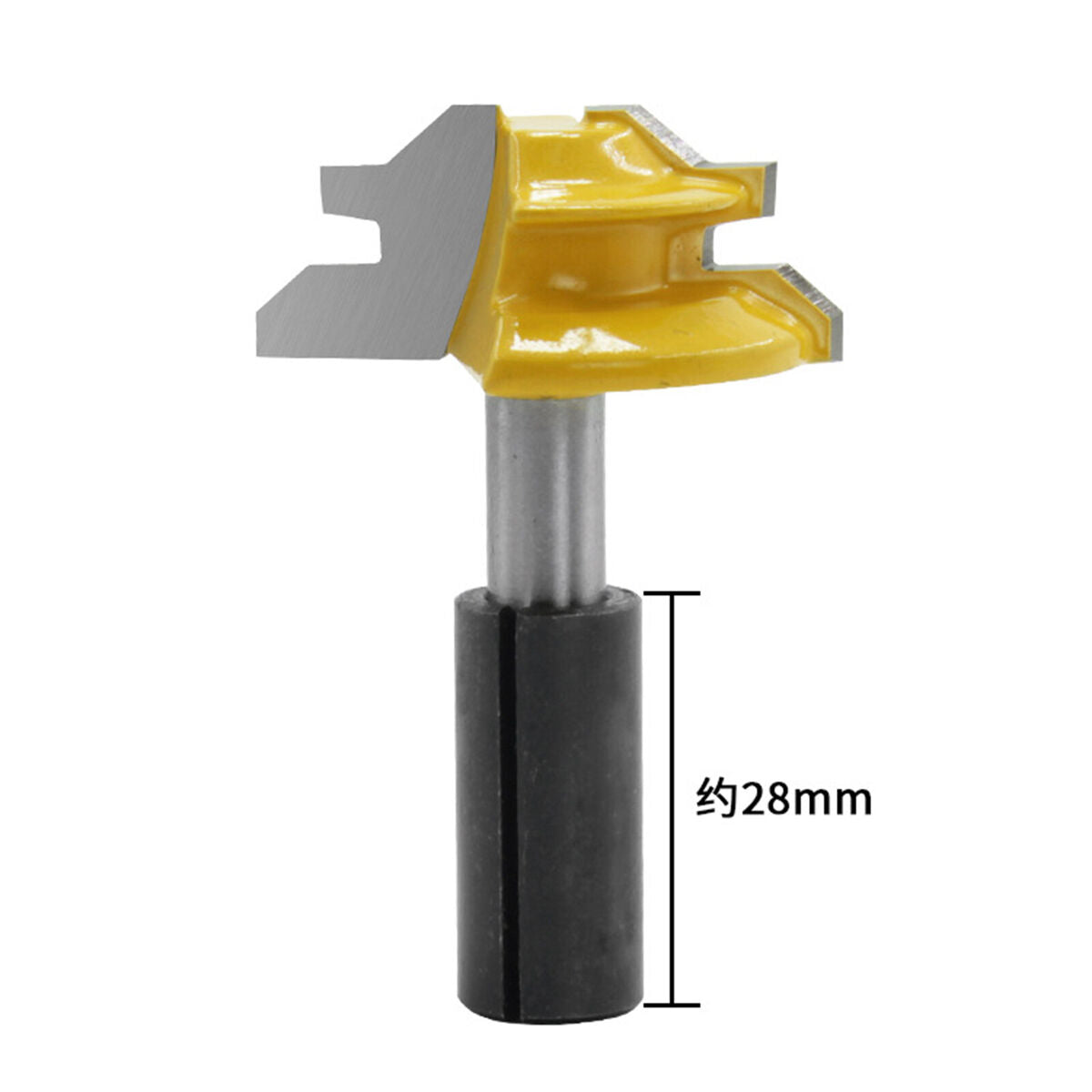 9PCS/Set Collet Adaptor Kit Shank Reducer Reducing Bit Router Tool 8mm to 6mm #