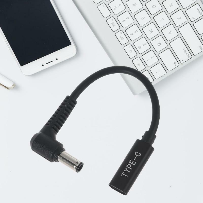 6.0x0.6mm Type C Female to DC Charging Cable for Laptop Accessories