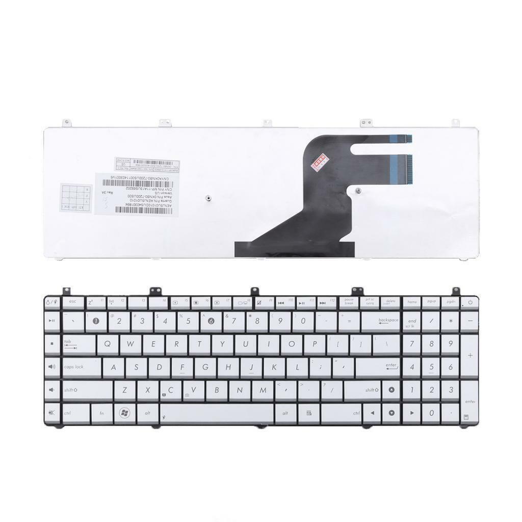 Laptop Computer Keyboard Keypad for  N55S N55SF N75SF Series