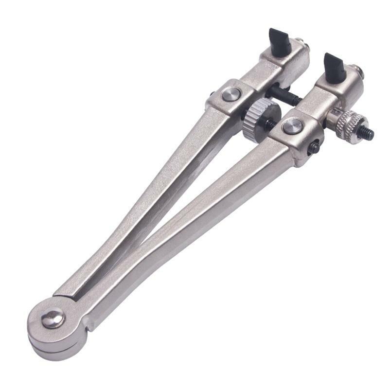 3 Point Wrench Screw Case Remover Tool Adjustable Watch Back Case Opener Metal