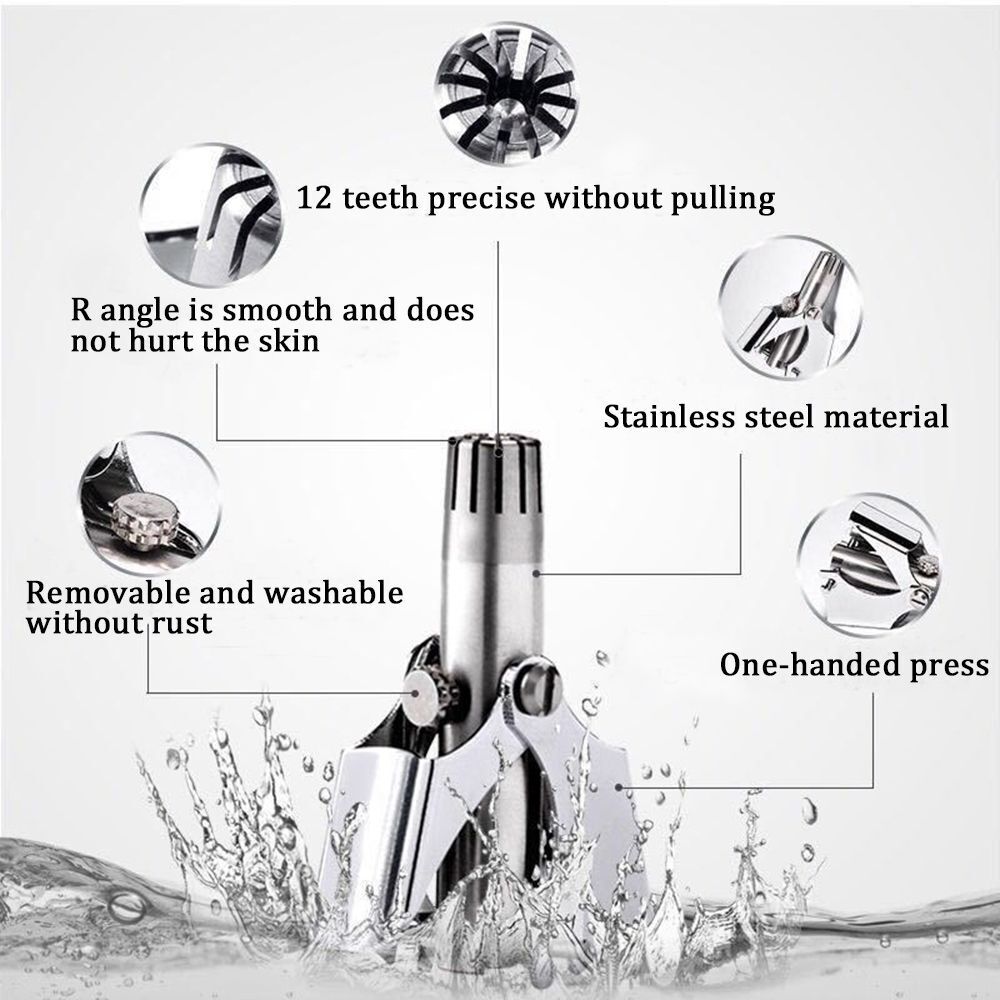 Universal Hair Remover Nose Hair Trimmer Cleaner Epilator Nose Hair Razor