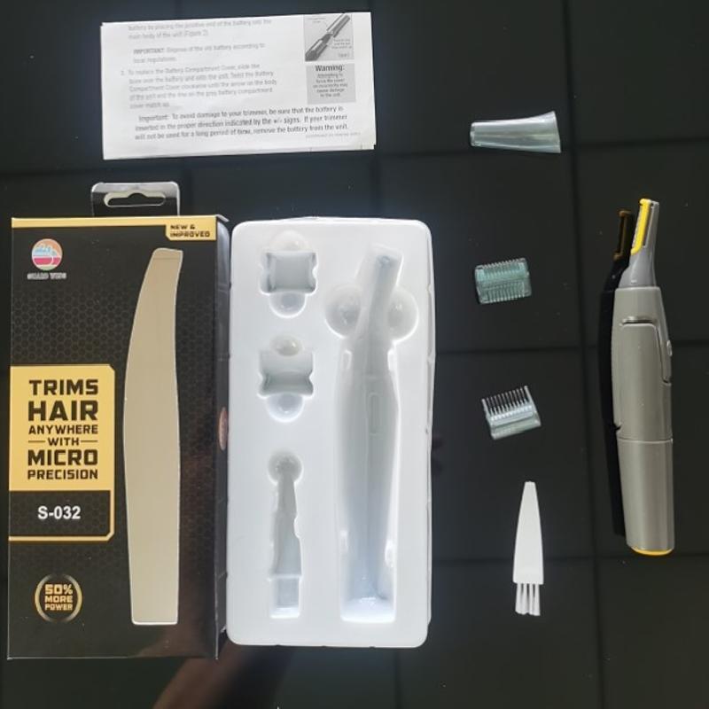 Electric Nose Hair Trimmer Ear Neck Eyebrow Shaver Men Women Clean Trimmer Razor