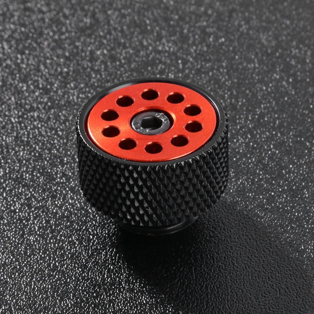 PM-JS-PQDT1 G1/4 Exhaust Plug Air Evacuation Valve for Water Cooling (Red)