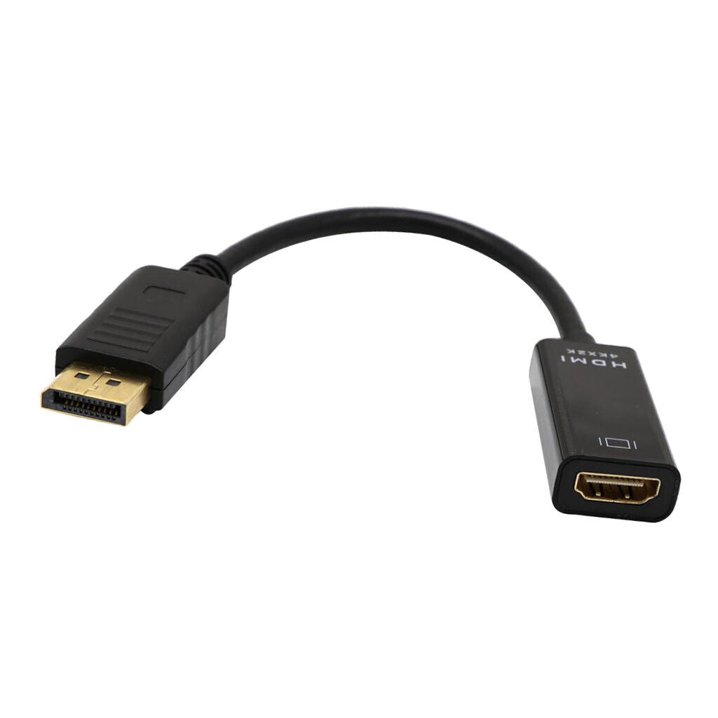 to HDMI Adapter 4K 60Hz Male to Female DP to HDMI Converter