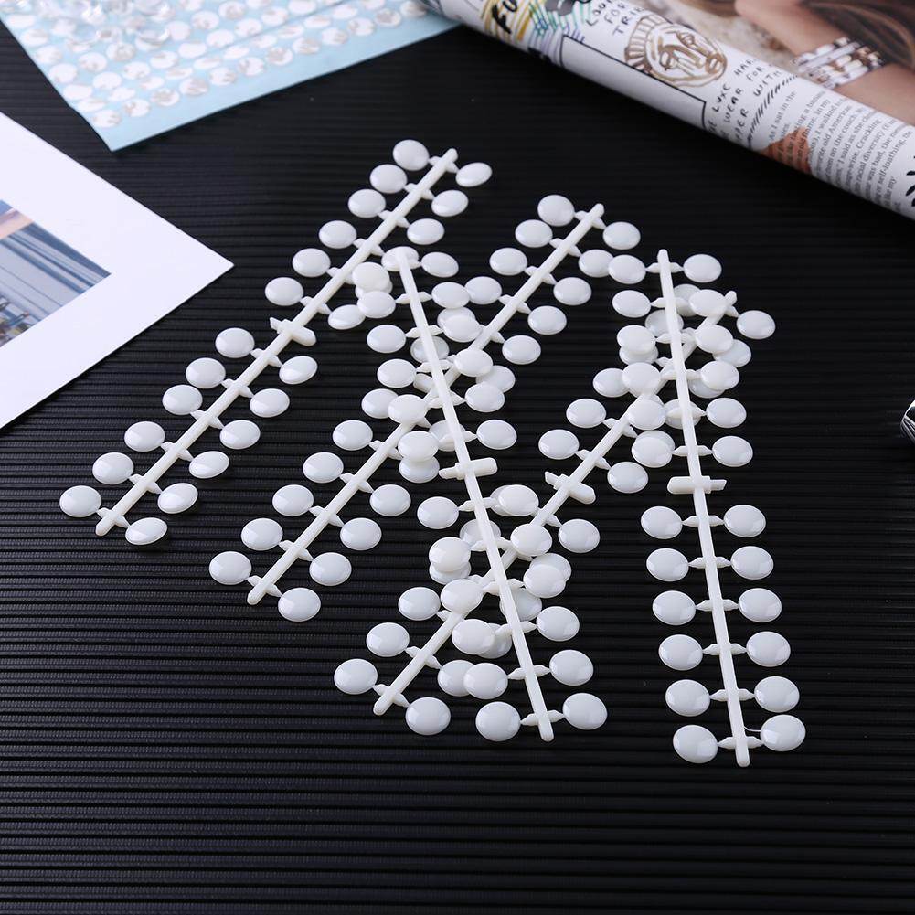 Nail Art Polish Palette Dot Flat Nail Color Card Display Tools (Skin Color)