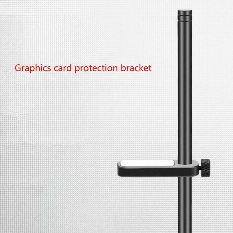 Graphics Card Holder Universal Aluminum Anodic Polishing Adjustable CPU Bracket