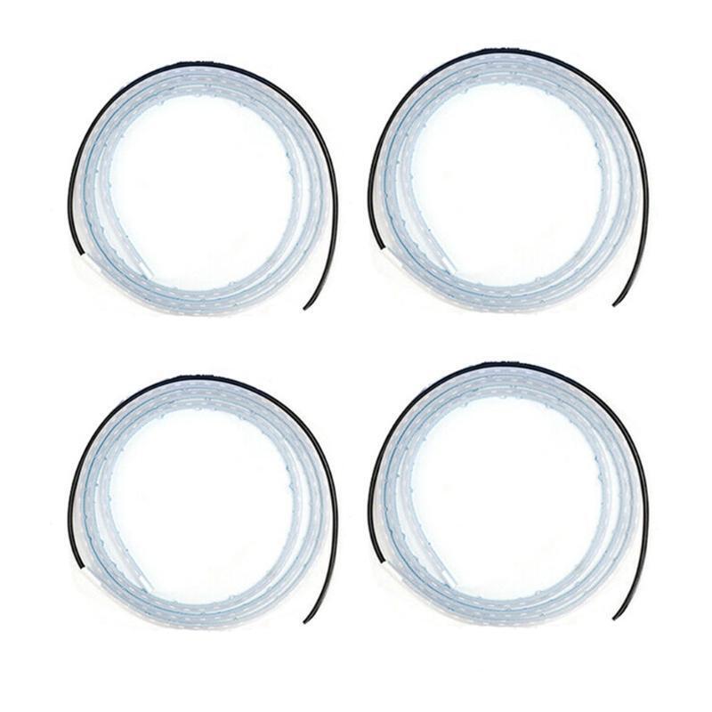4x Car Door LED Strip Warning Lamp Signal Light Strip Anti-collision Waterproof