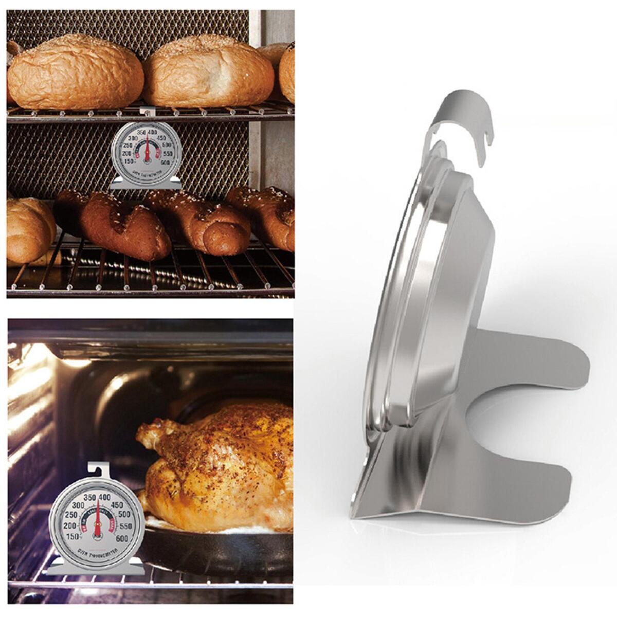 Oven Thermometer Grill/Smoker Thermometer Easy to Read 150-600°F for Home